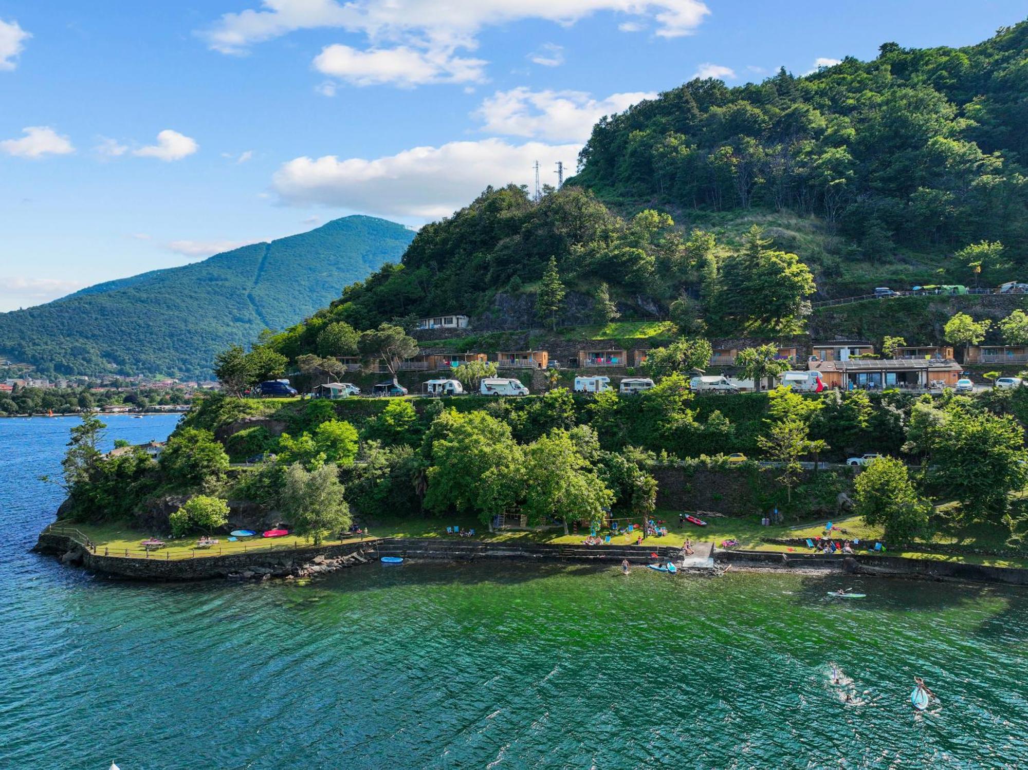 Lakeview Cannobio Camping & Resort Exterior foto
